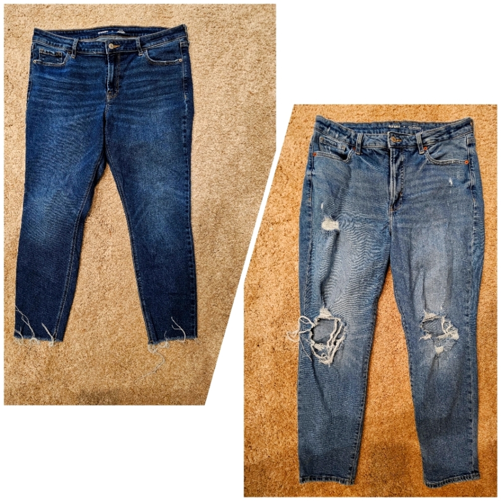 Old Navy Bundle 2-pair Women's Jeans Size 14